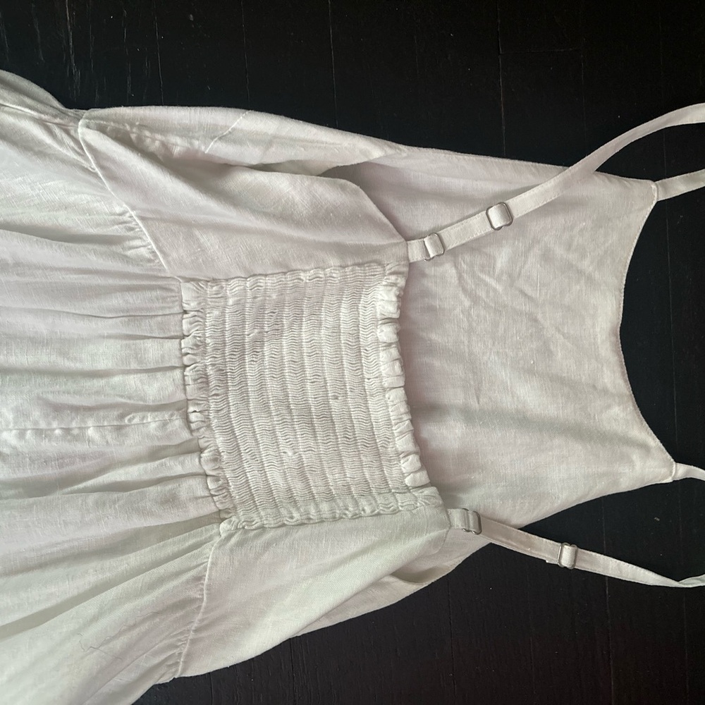 Lands' End White Midi Dress - Picture 6 of 8